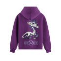 Dětská bavlněná mikina fialové barvy - EEREE