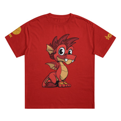 Funkční červené dětské tričko - IGNY