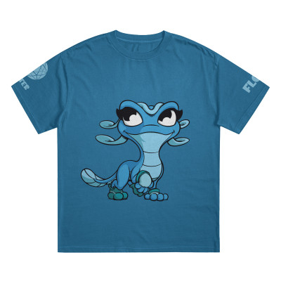 Funkční tmavě  modré dětské tričko - FLOW