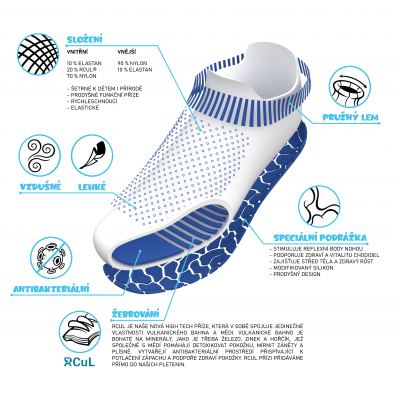 Juniorské ponožkoboty - měkké, teplé a bezpečné pro vaši chůzi
